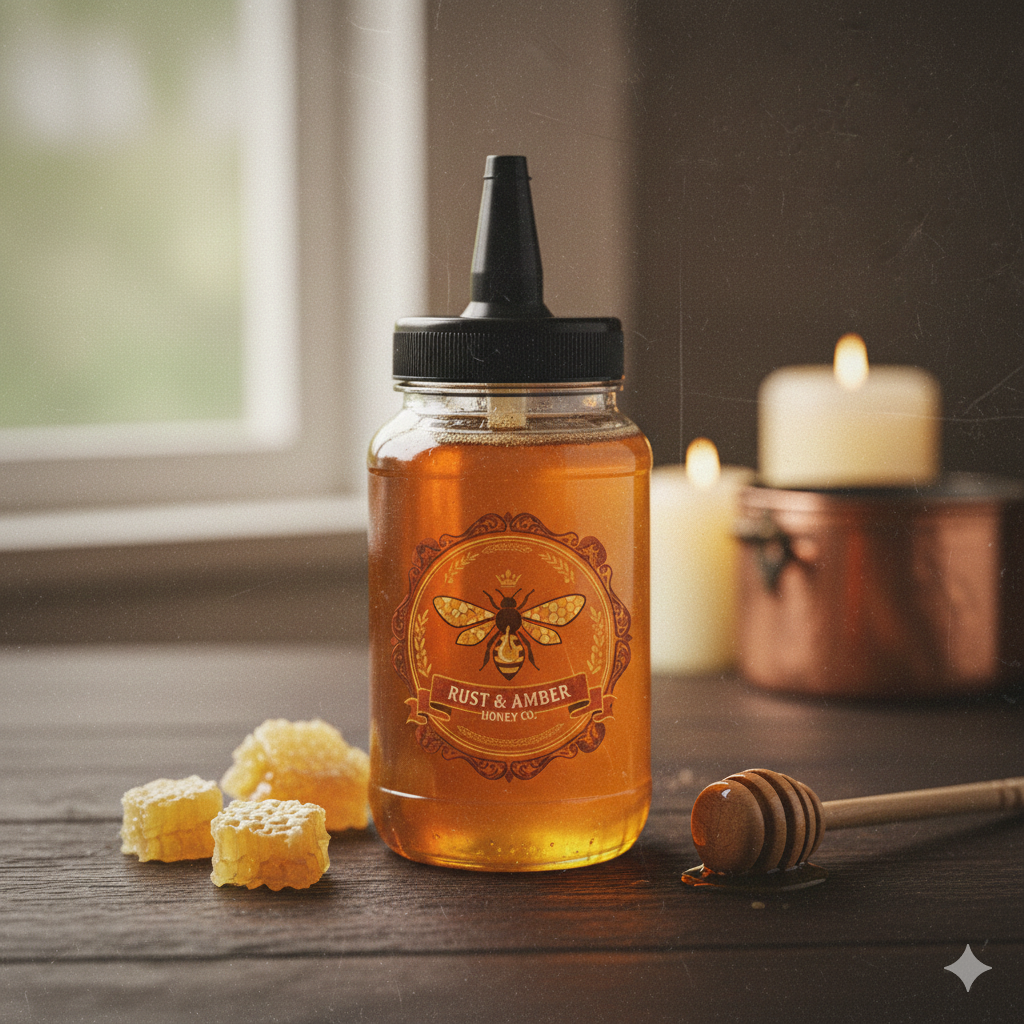 Premium Honey - 16 oz Plastic Squeeze