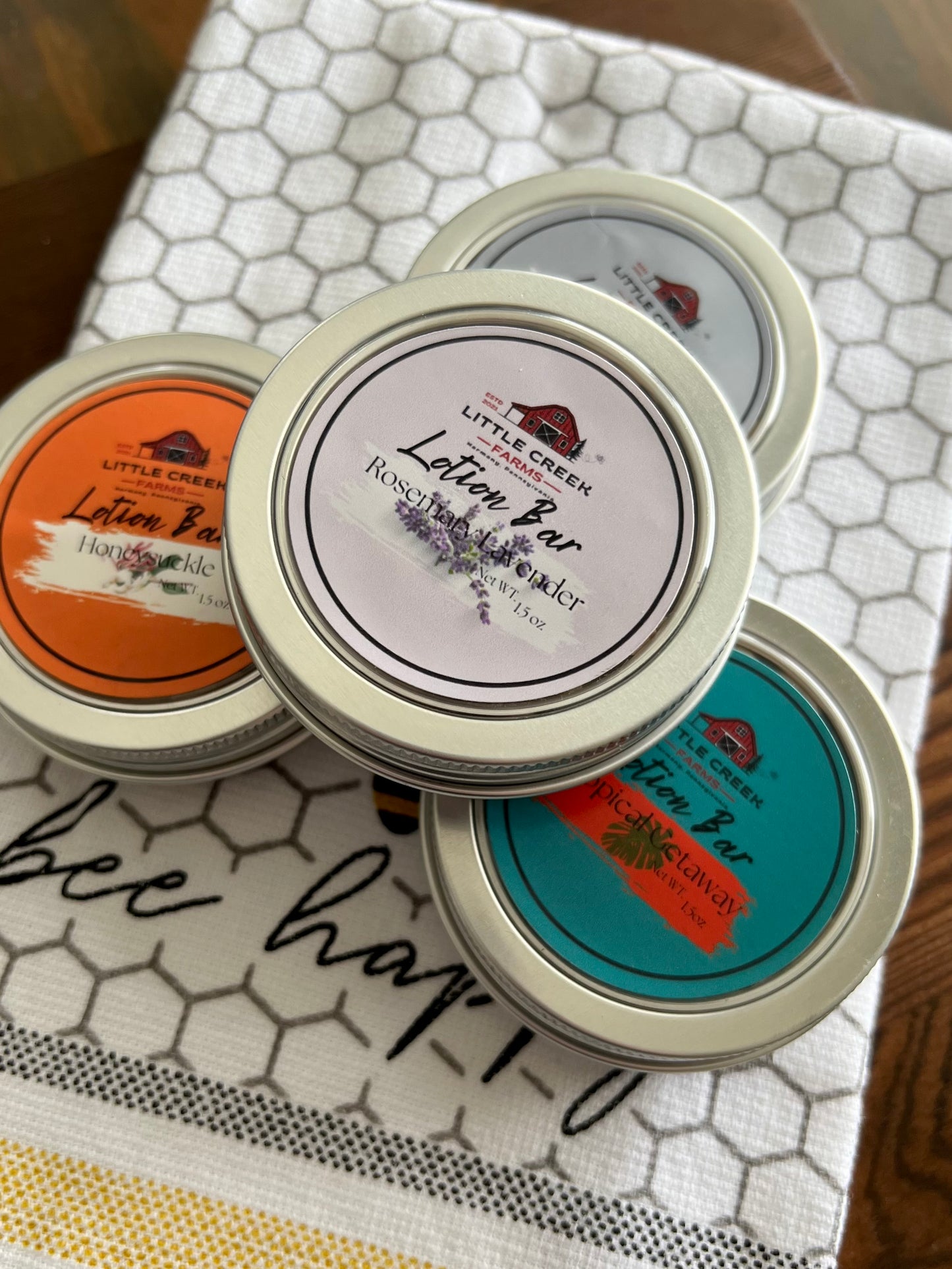 Solid Lotion Bars - 1.5 oz - Choose Your Scent