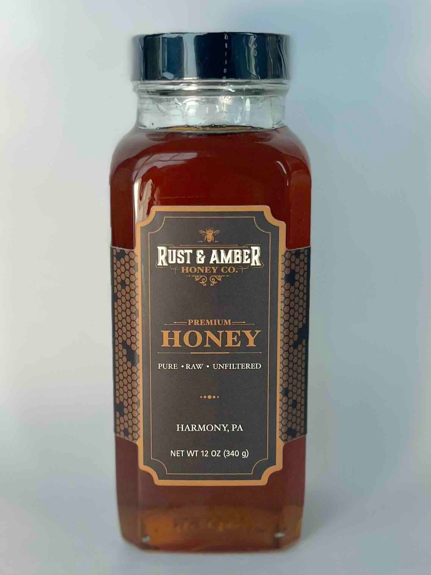 Premium Honey - 12 oz Glass