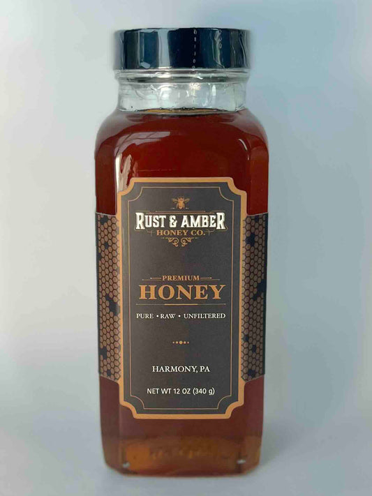 Premium Honey - 12 oz Glass