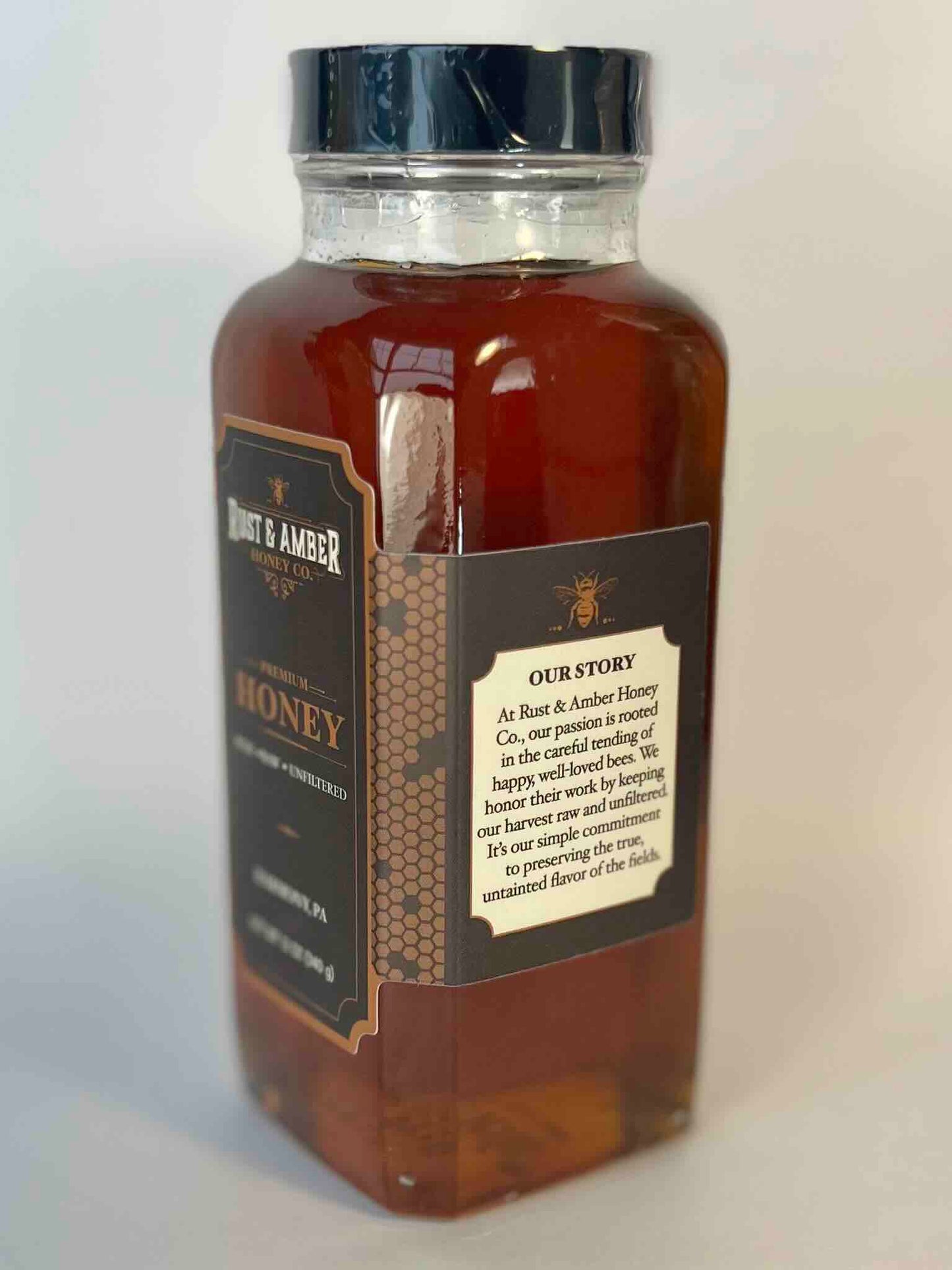 Premium Honey - 12 oz Glass