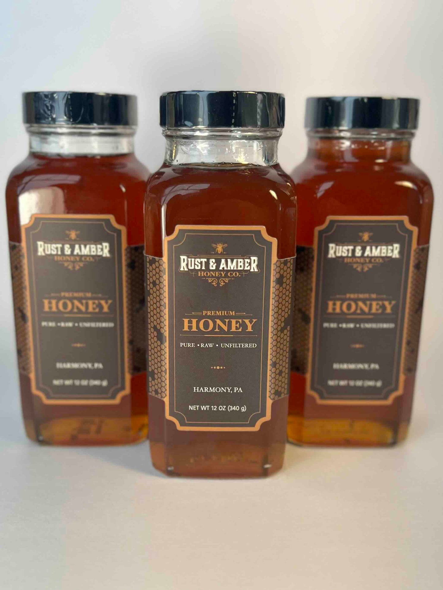 Premium Honey - 12 oz Glass