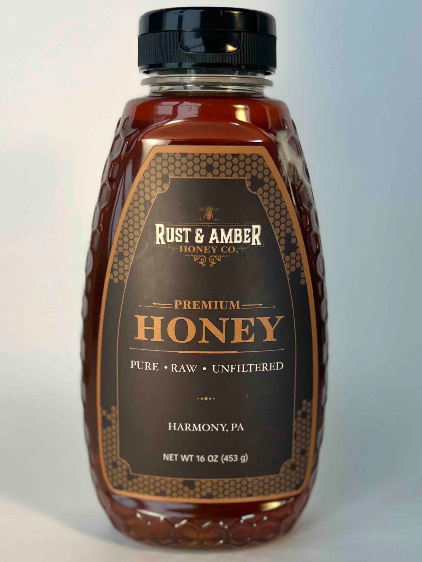 Premium Honey - 16 oz Plastic Squeeze