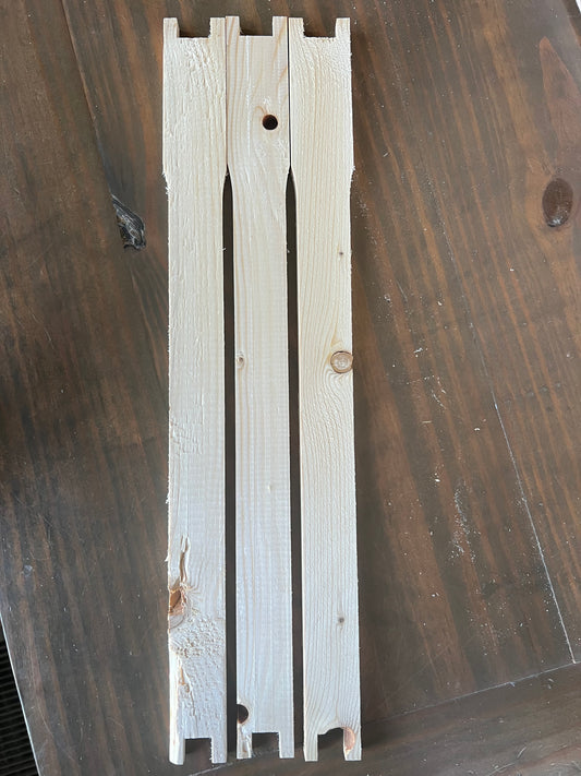 GRADE B - Supers-to-the-Side (STS) Horizontal Hive End Bars - 24 Pack
