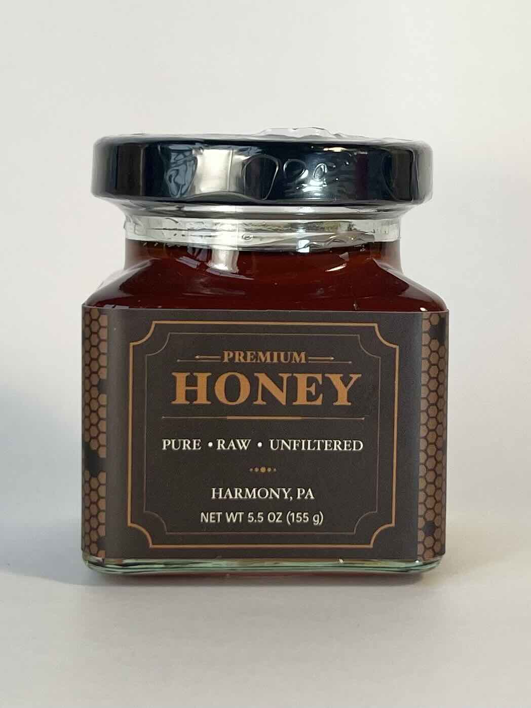 Premium Honey - 5.5 oz Glass
