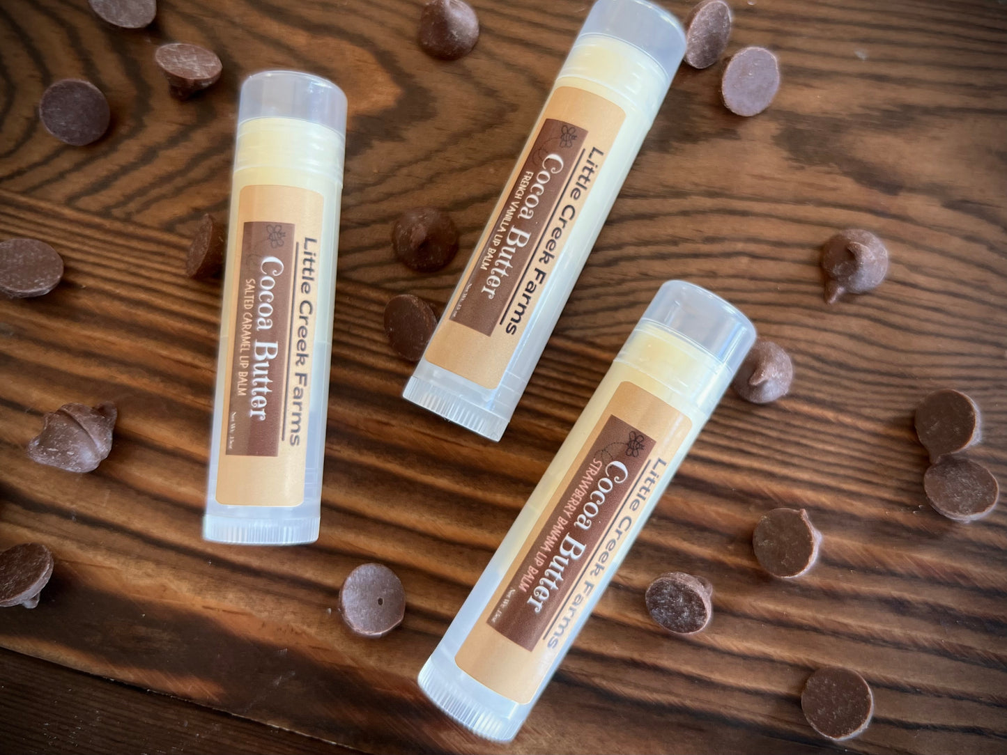 Beeswax Cocoa Butter Lip Balm - 0.15oz