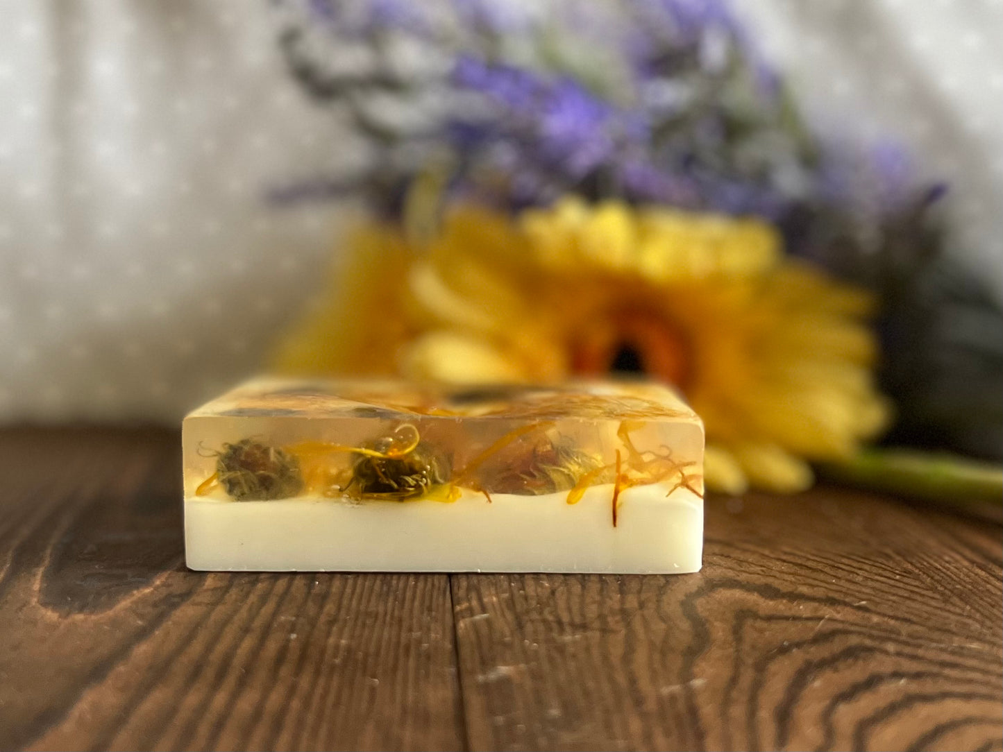 Milk and Honey Soap - Handmade 4 oz Bars - Oatmeal Milk and Honey / Lemon Poppy / Calendula Honey